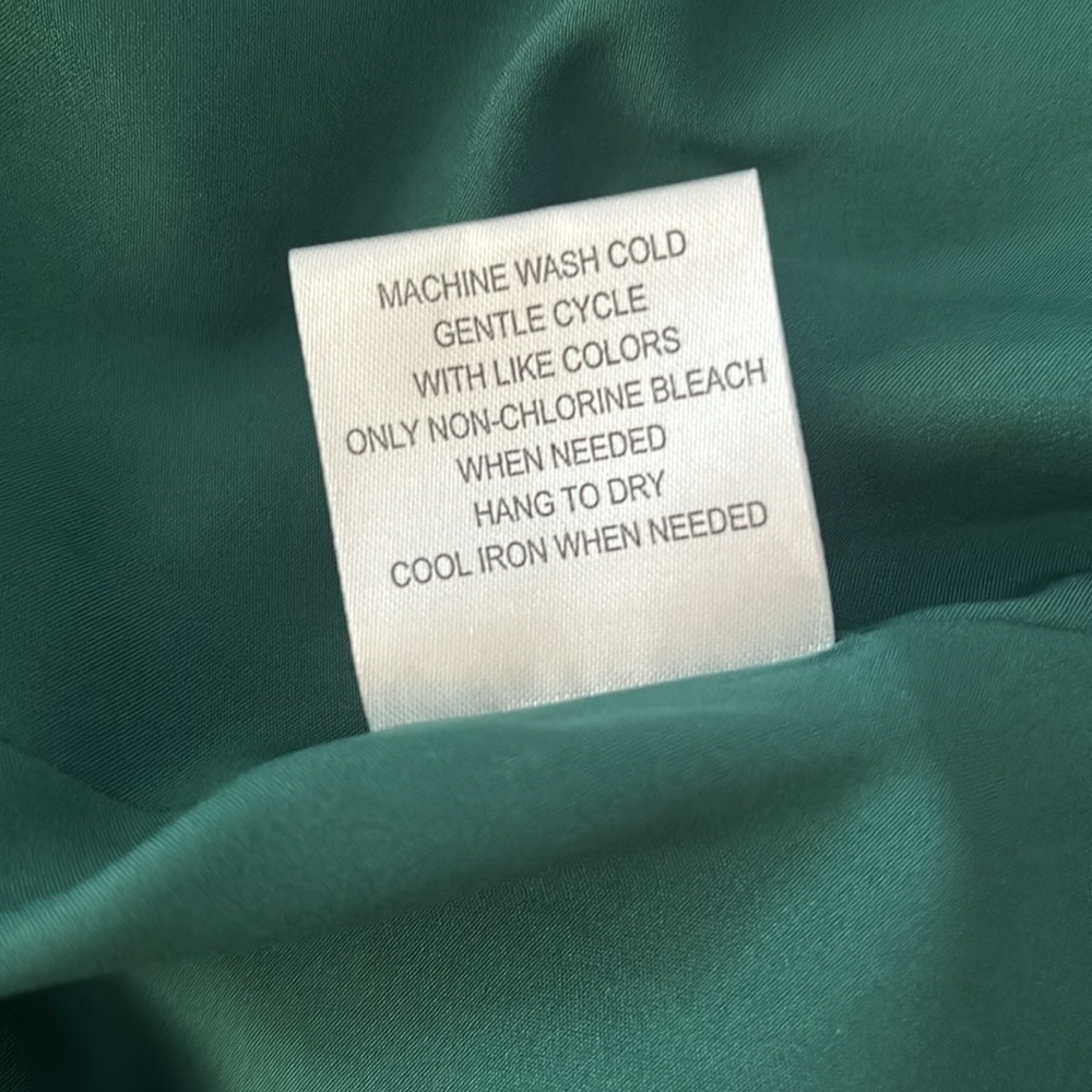 Modcloth Floral Keen on Pleats Long Sleeve Chiffon Fit & Flare Midi Dress NWOT - Picture 12 of 12